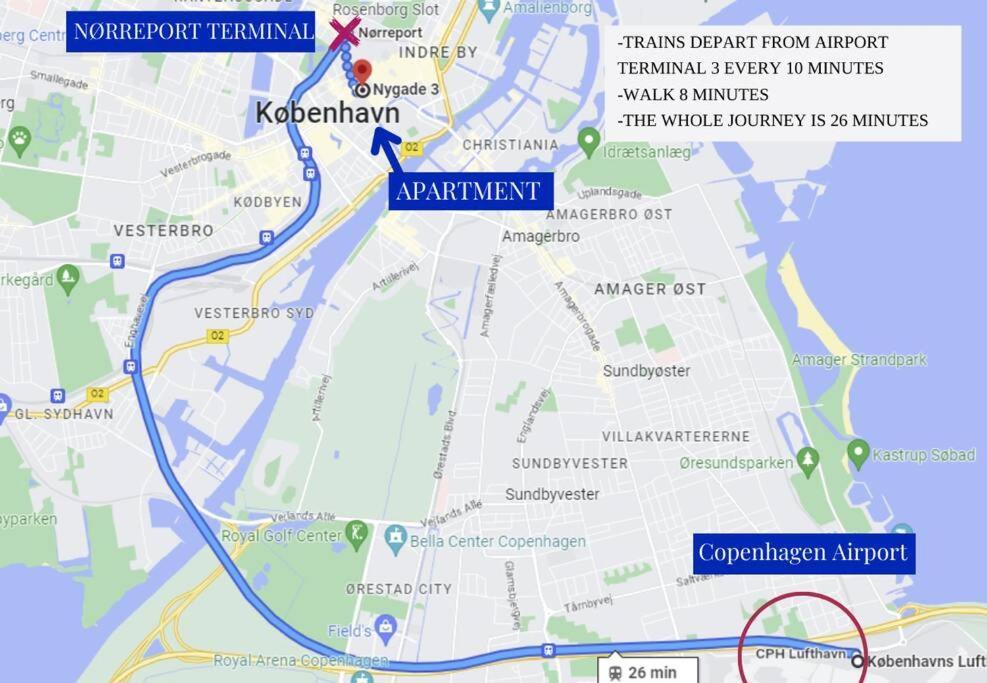 Penthouse-Nordic-Citycenter-Balcony โคเปนเฮเกน ภายนอก รูปภาพ