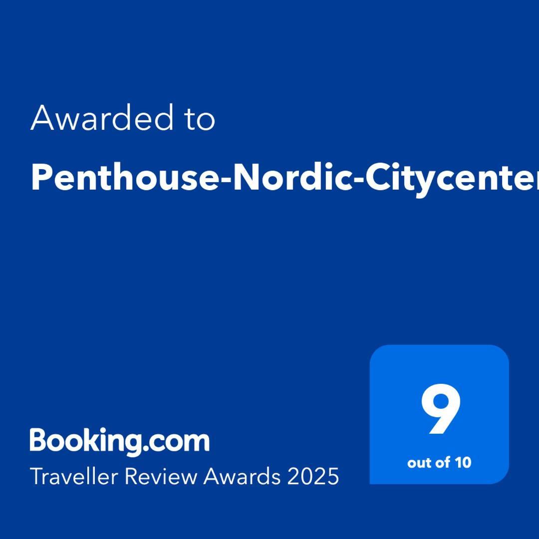 Penthouse-Nordic-Citycenter-Balcony โคเปนเฮเกน ภายนอก รูปภาพ